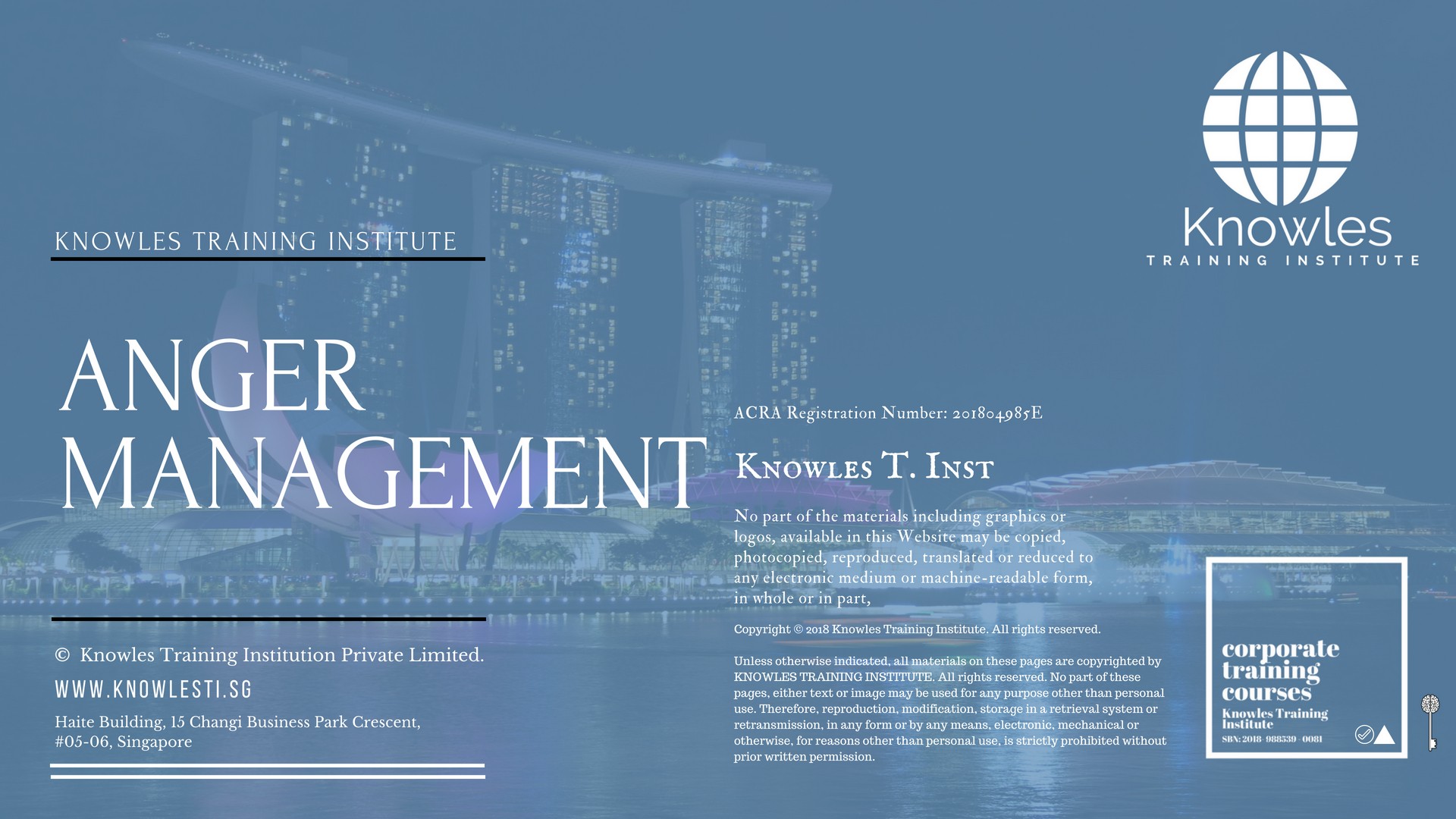 Anger Management Training Course in Norway