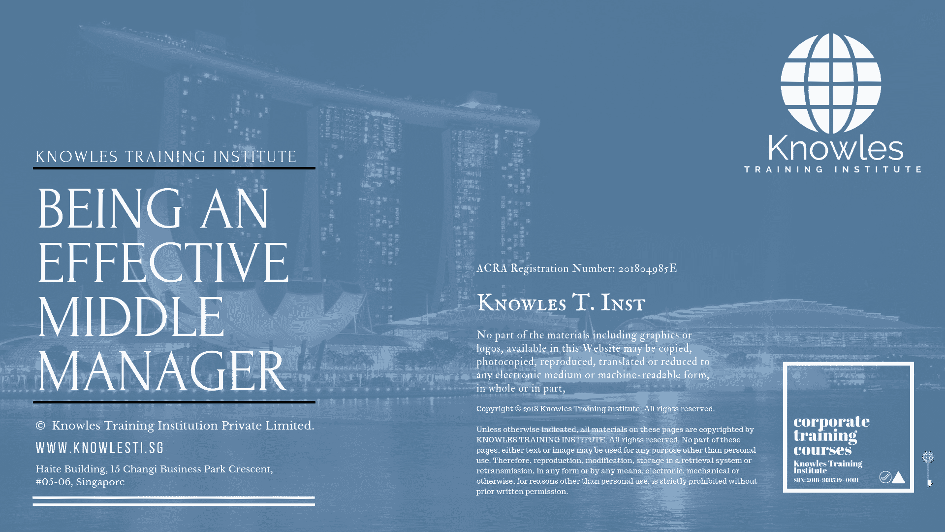 Being an Effective Middle Manager Training Course in Norway
