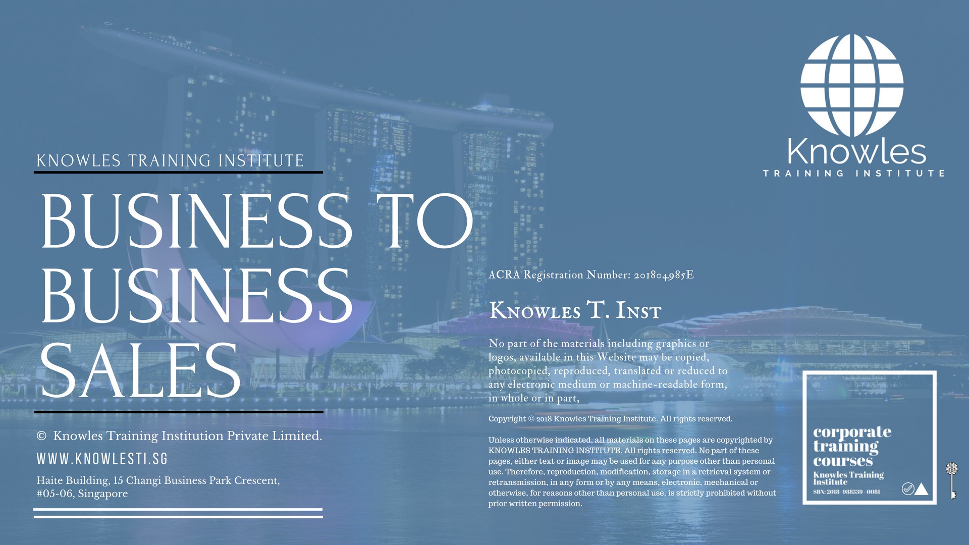 Business To Business Sales Training Course in Norway