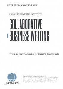 Collaborative Business Writing Course in Norway Handouts