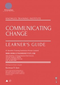 Communicating Change Training Course in Norway Learner’s Guide