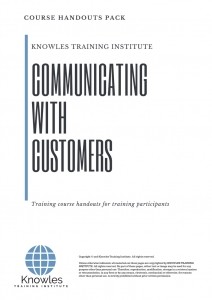 Communicating With Customers Course in Norway Handouts