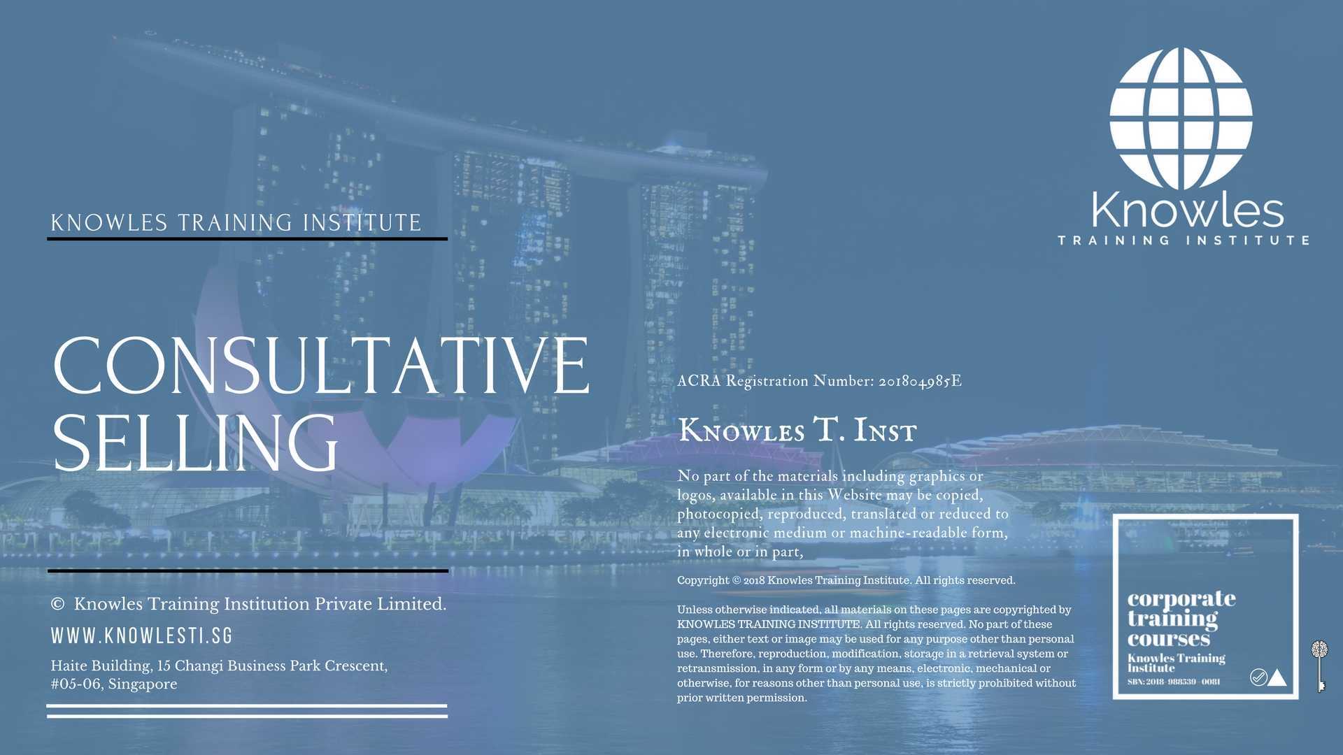 Consultative Selling Training Course in Norway