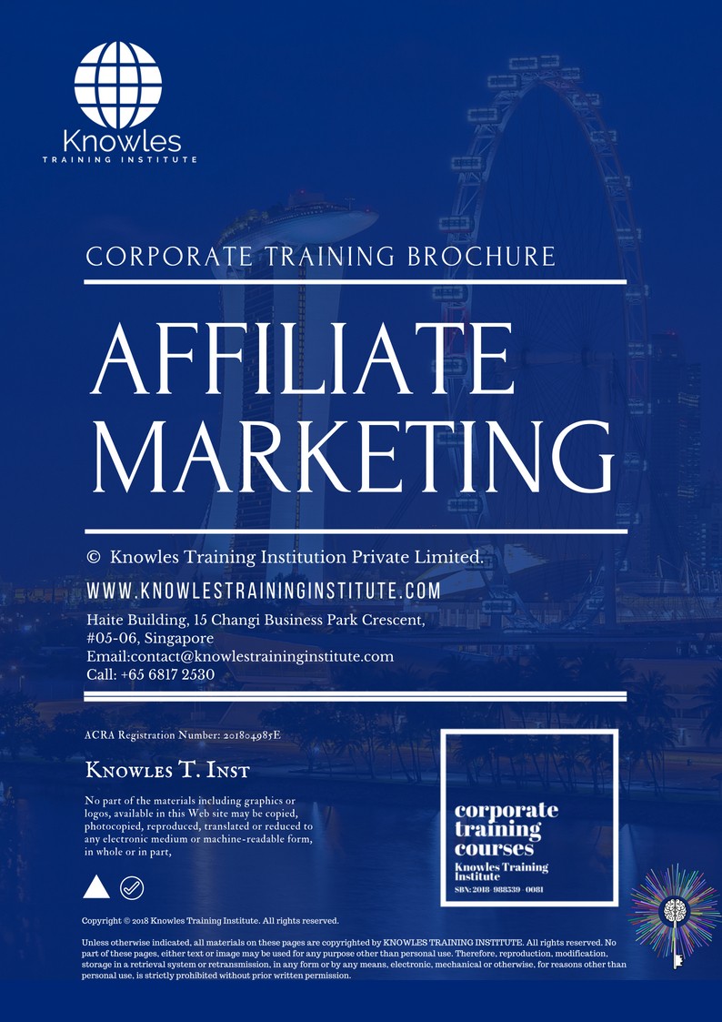 Course Brochure For Affiliate Marketing in Norway