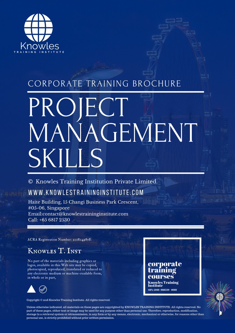 Course Brochure For Project Management Skills course in Norway