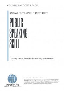 Course Handout For Public Speaking Skill in Norway
