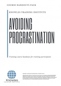 Course Handouts For Avoiding Procrastination Course in Norway