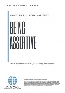 Course Handouts For Being Assertive Training Course in Norway