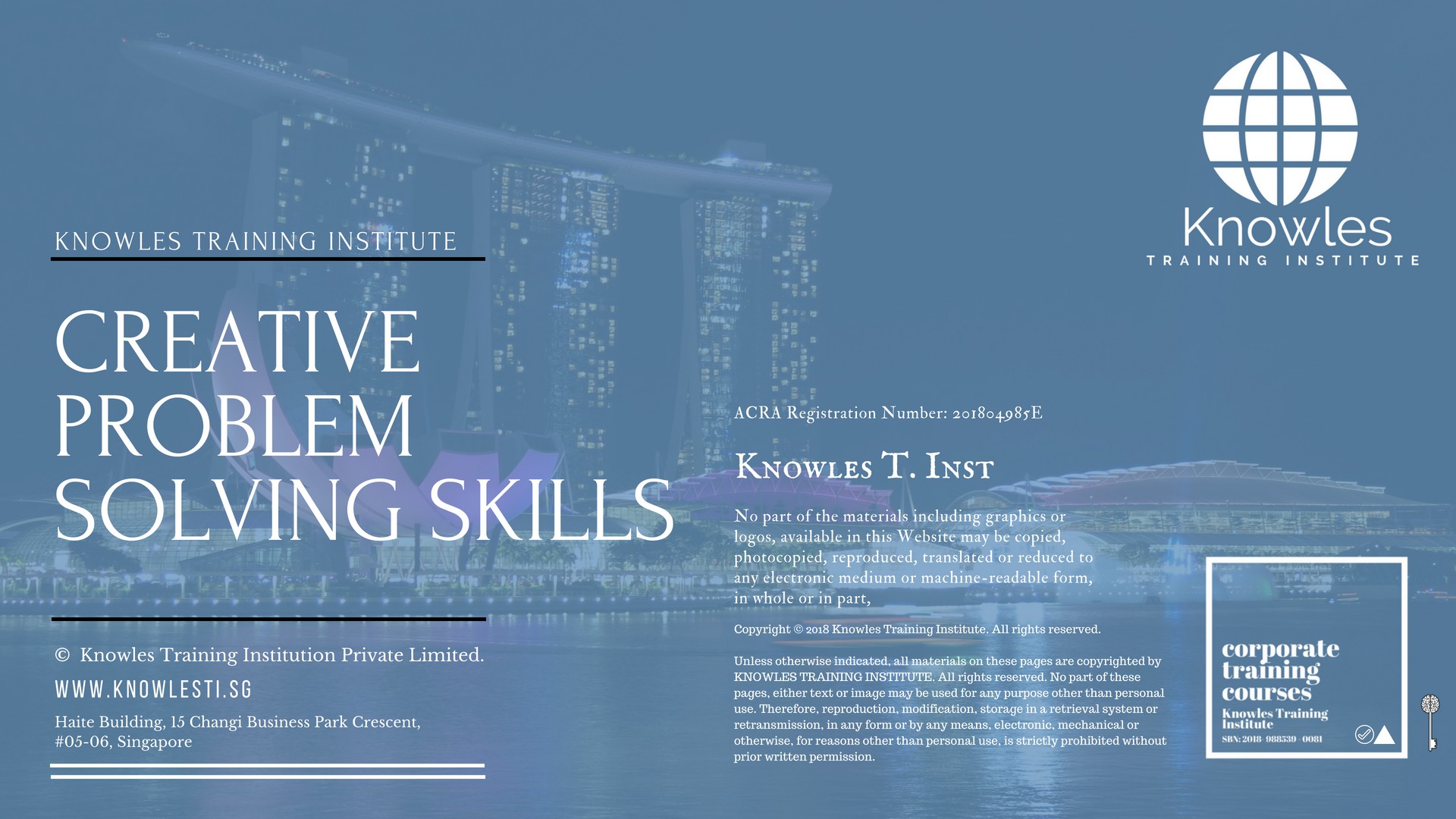Creative Problem Solving Skills Course in Norway