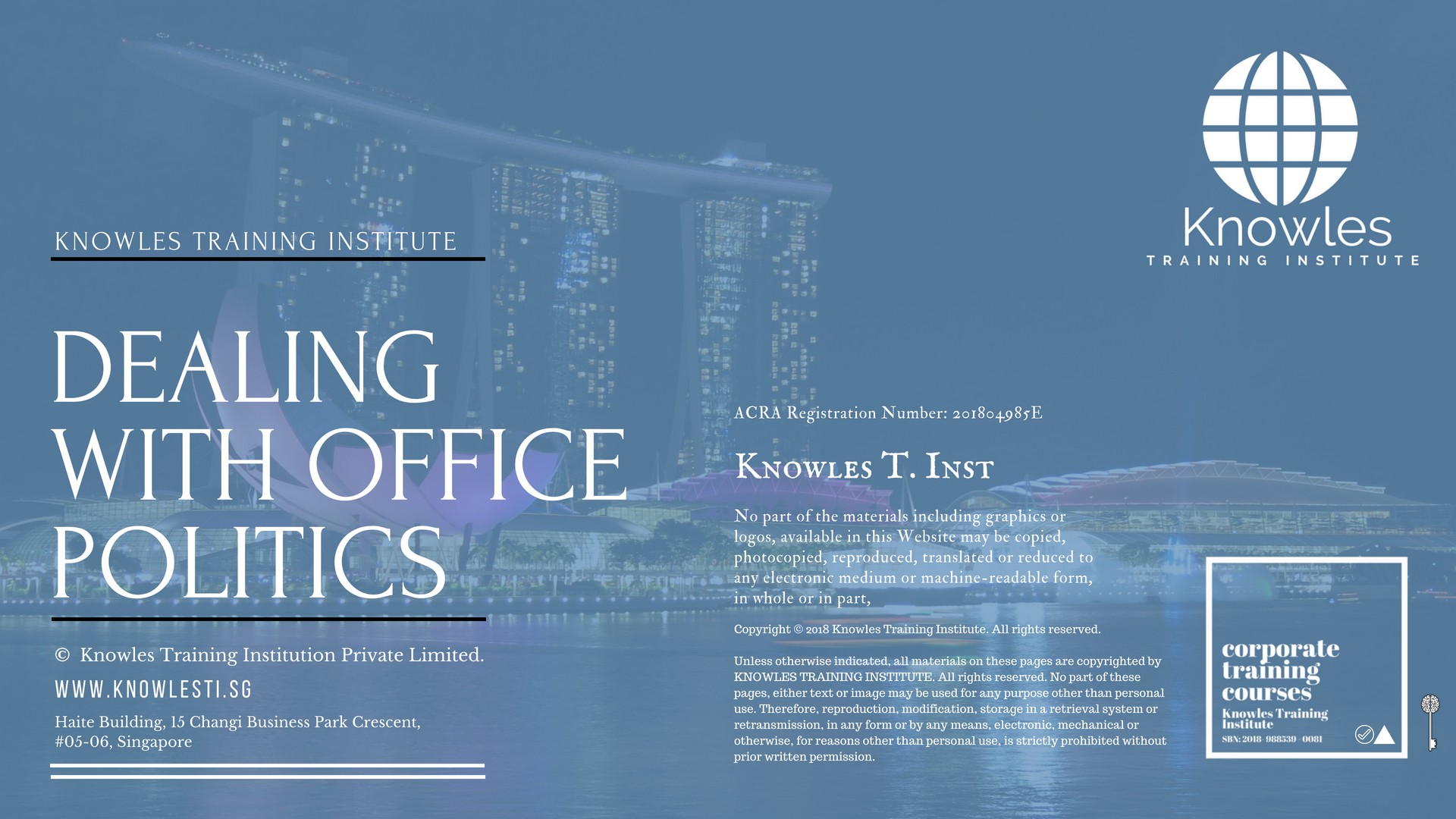 Dealing With Office Politics Course in Norway