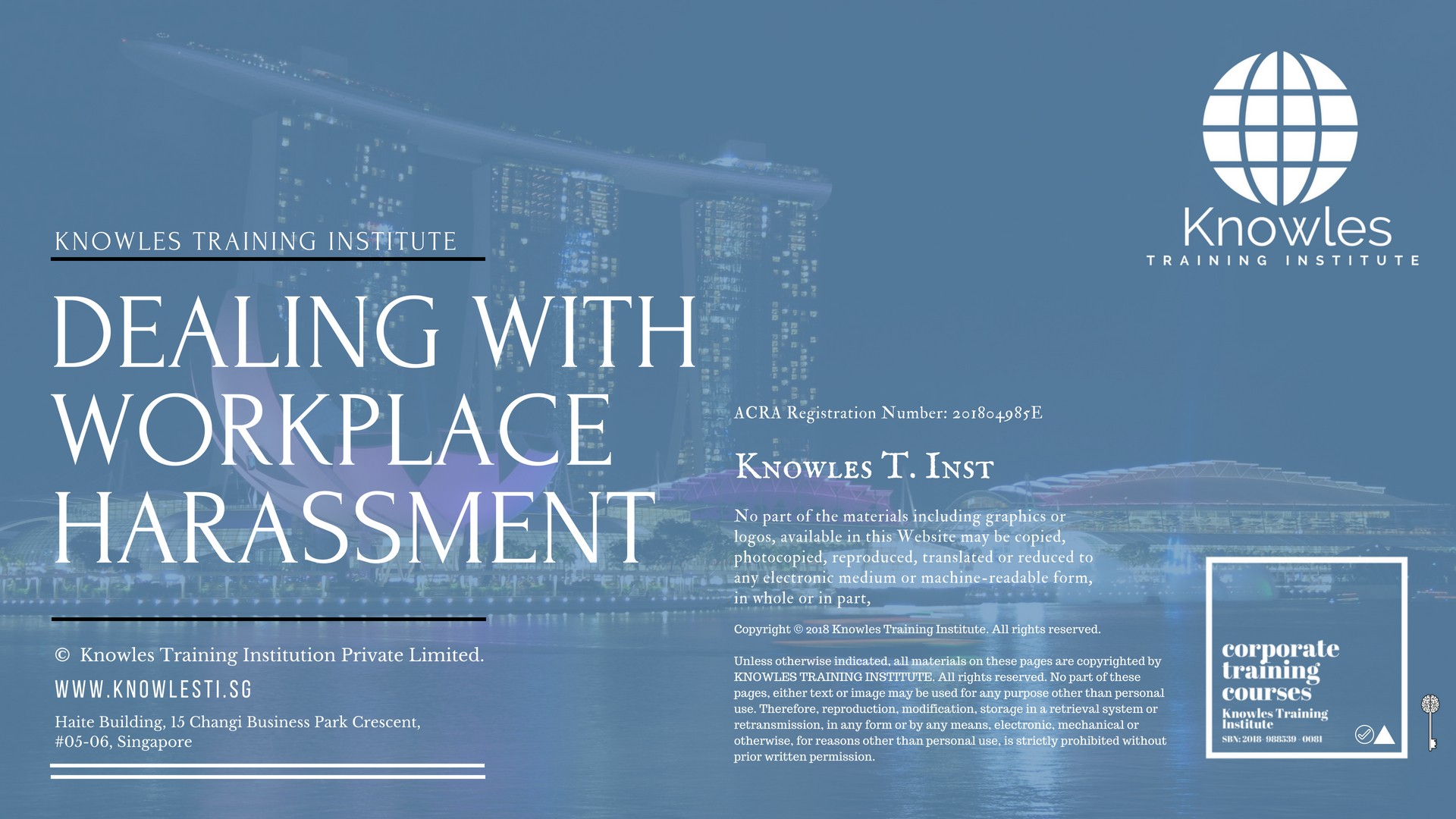 Dealing With Workplace Harassment Course in Norway