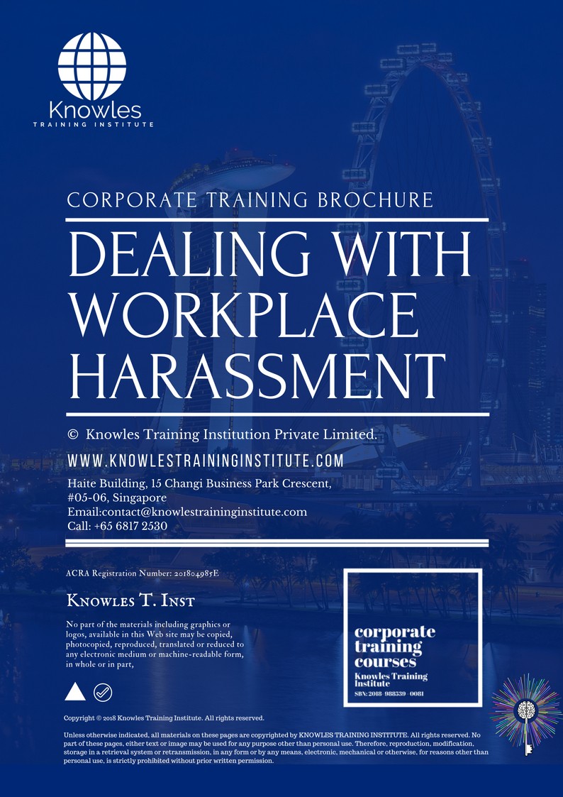 Dealing With Workplace Harassment Course in Norway Brochure