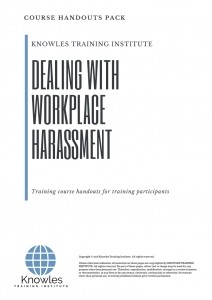 Dealing With Workplace Harassment Course in Norway Handouts