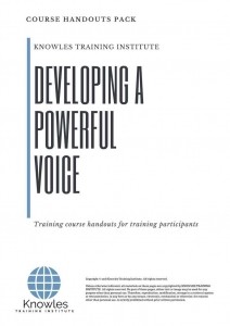 Developing A Powerful Voice Training Course in Norway Handouts