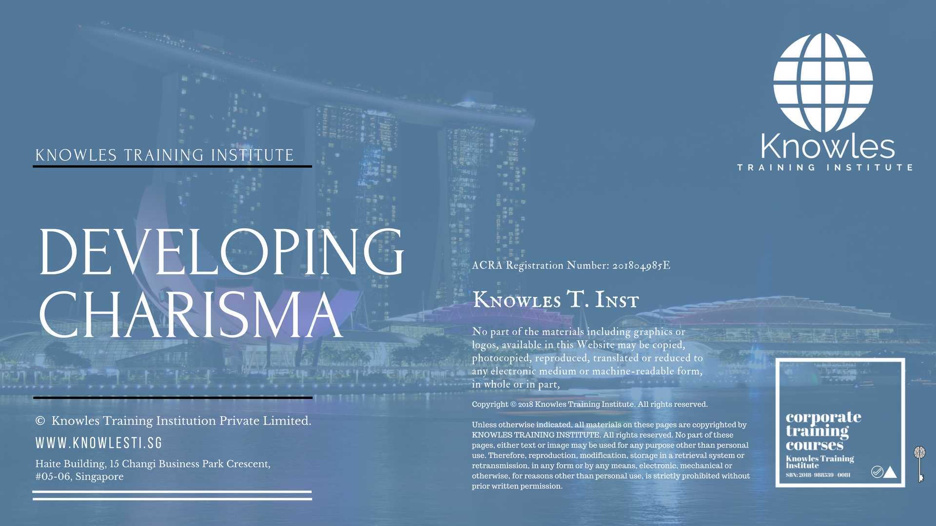 Developing Charisma Training Course in Norway