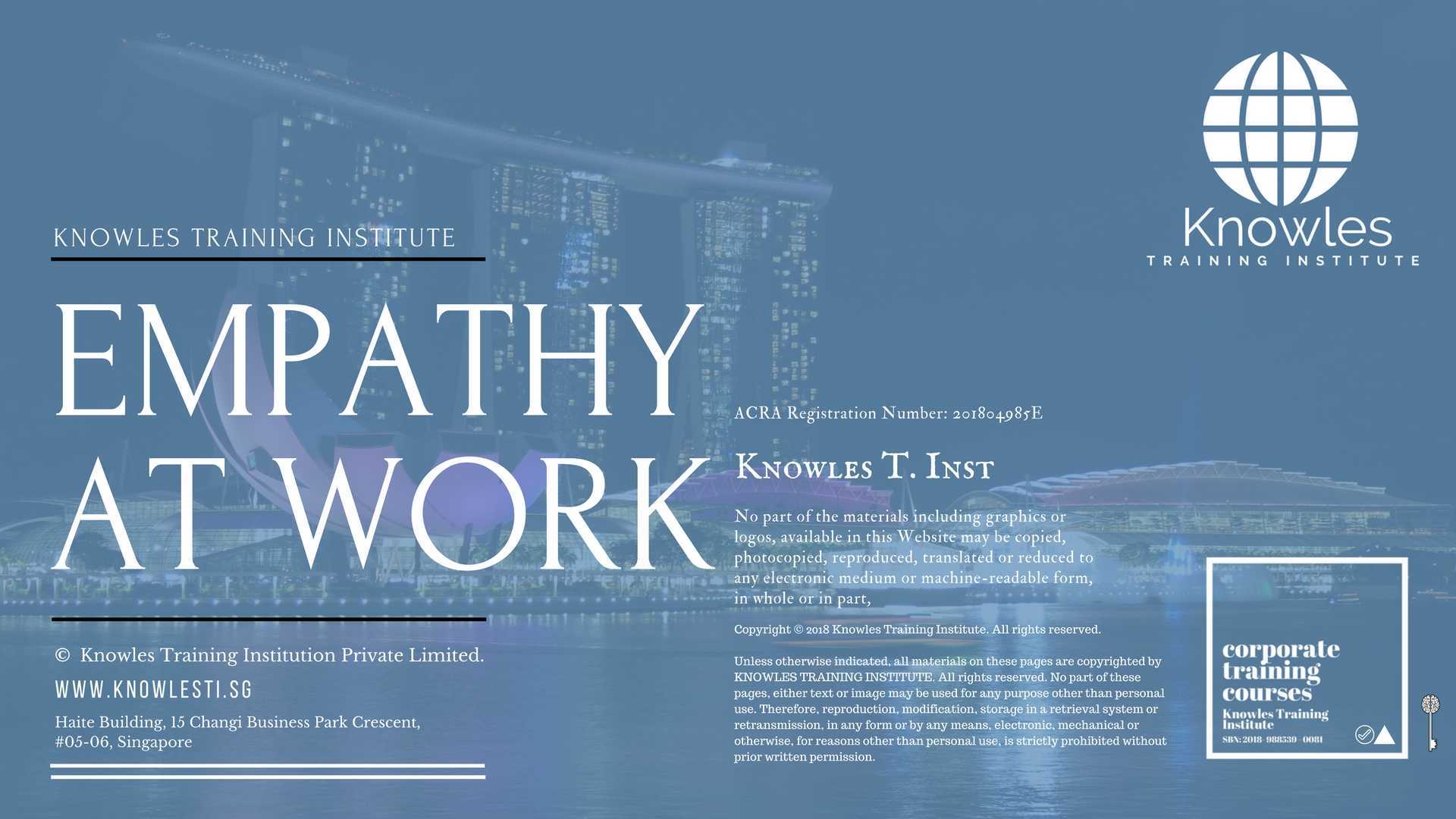Empathy At Work Training Course in Norway