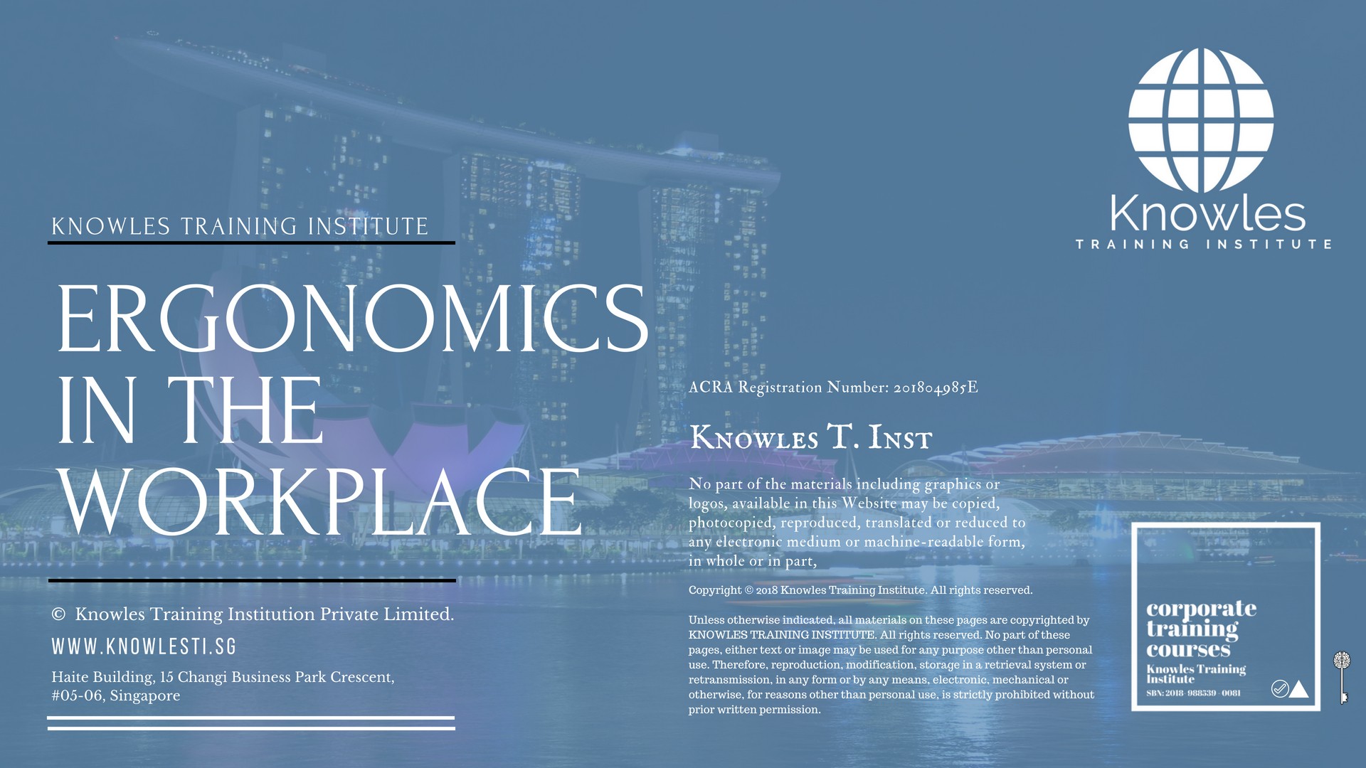 Ergonomics In The Workplace Training Course in Norway