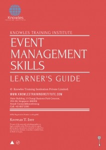 Event Management Skills in Norway Learner’s Guide