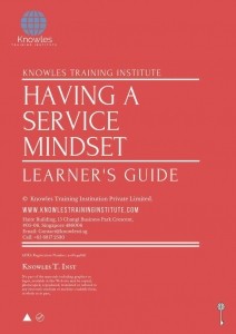 Having A Service Mindset Training Course in Norway Learner_s Guide