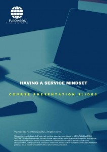 Having A Service Mindset Training Course in Norway Presentation Slides
