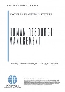 Human Resource Management Training Course in Norway Handouts