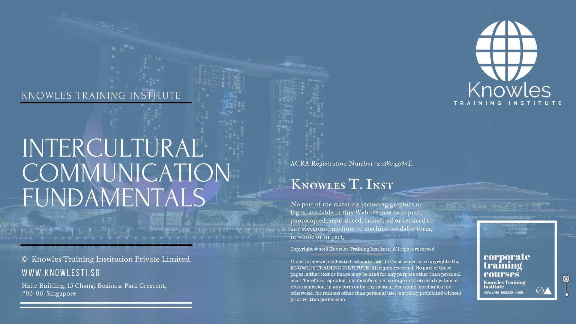 Intercultural Communication Fundamentals Training Course in Norway