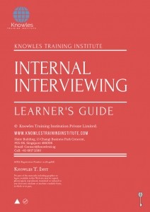 Internal Interviewing Training Course in Norway Learner’s Guide