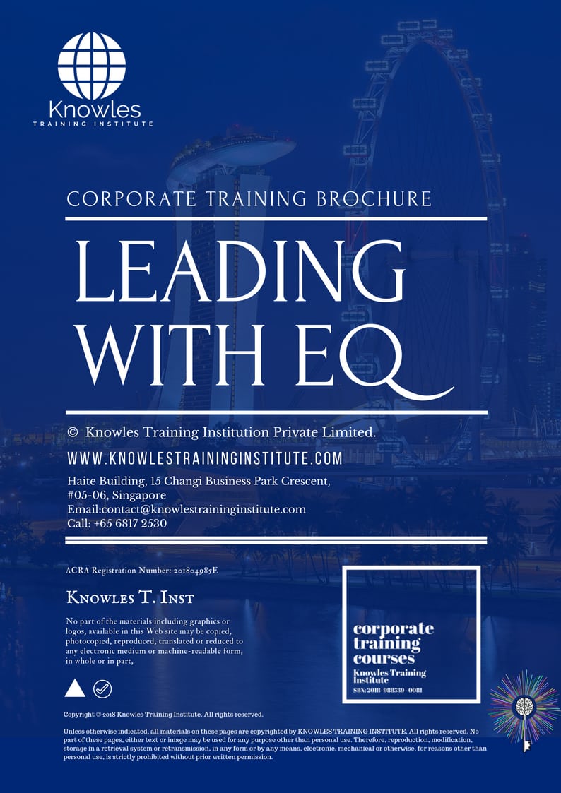 Leading With Eq Training Course in Norway Brochure