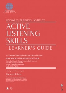 Learner’s Guide For Active Listening Skills Course in Norway