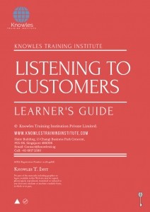Listening To Customers Course in Norway Learner’s Guide