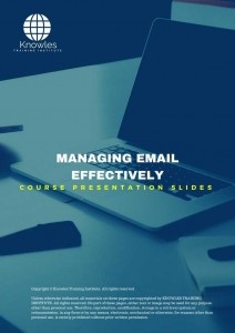 Managing Email Effectively Training Course in Norway Presentation Slides
