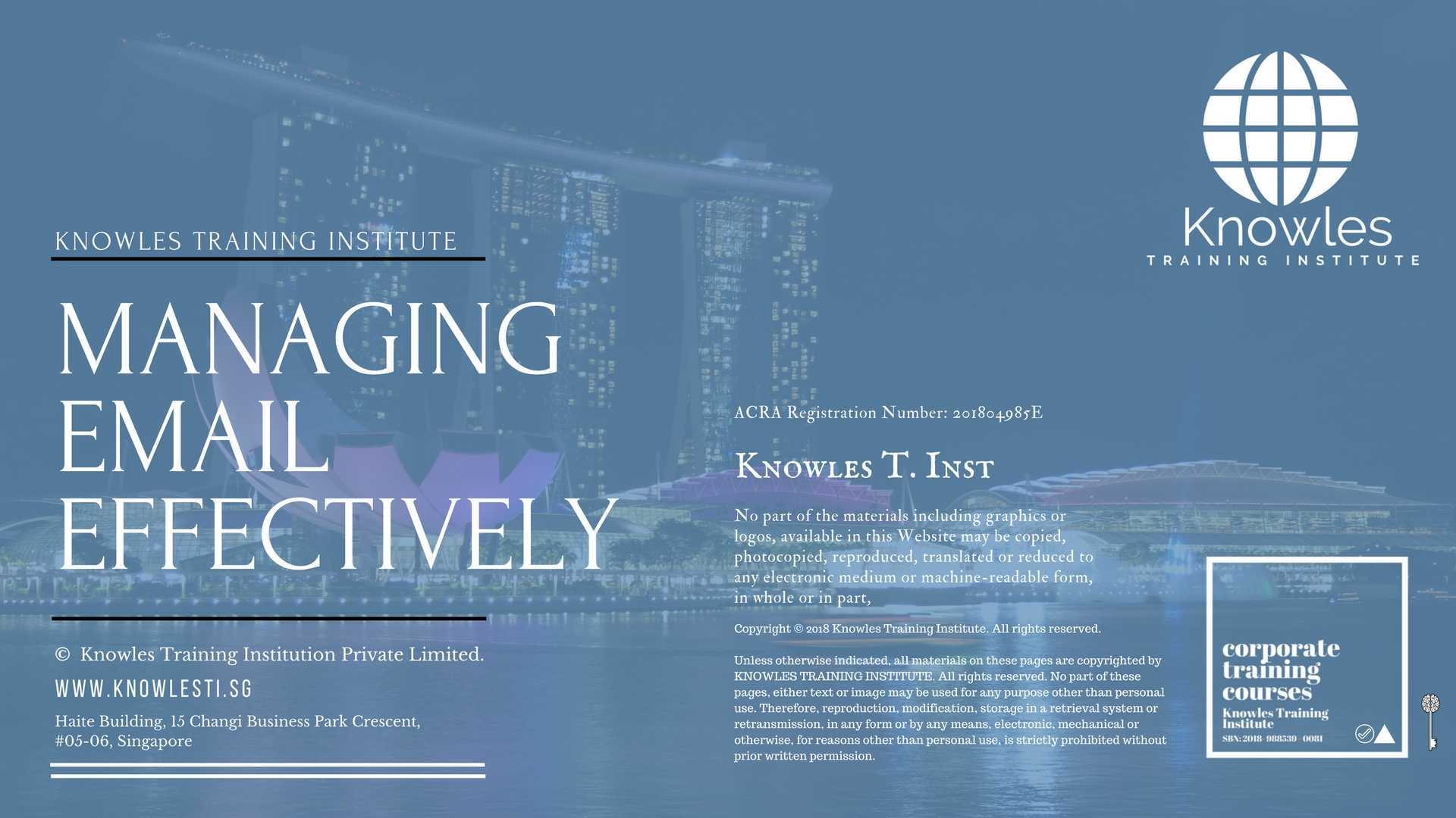Managing Email Effectively Training Course in Norway