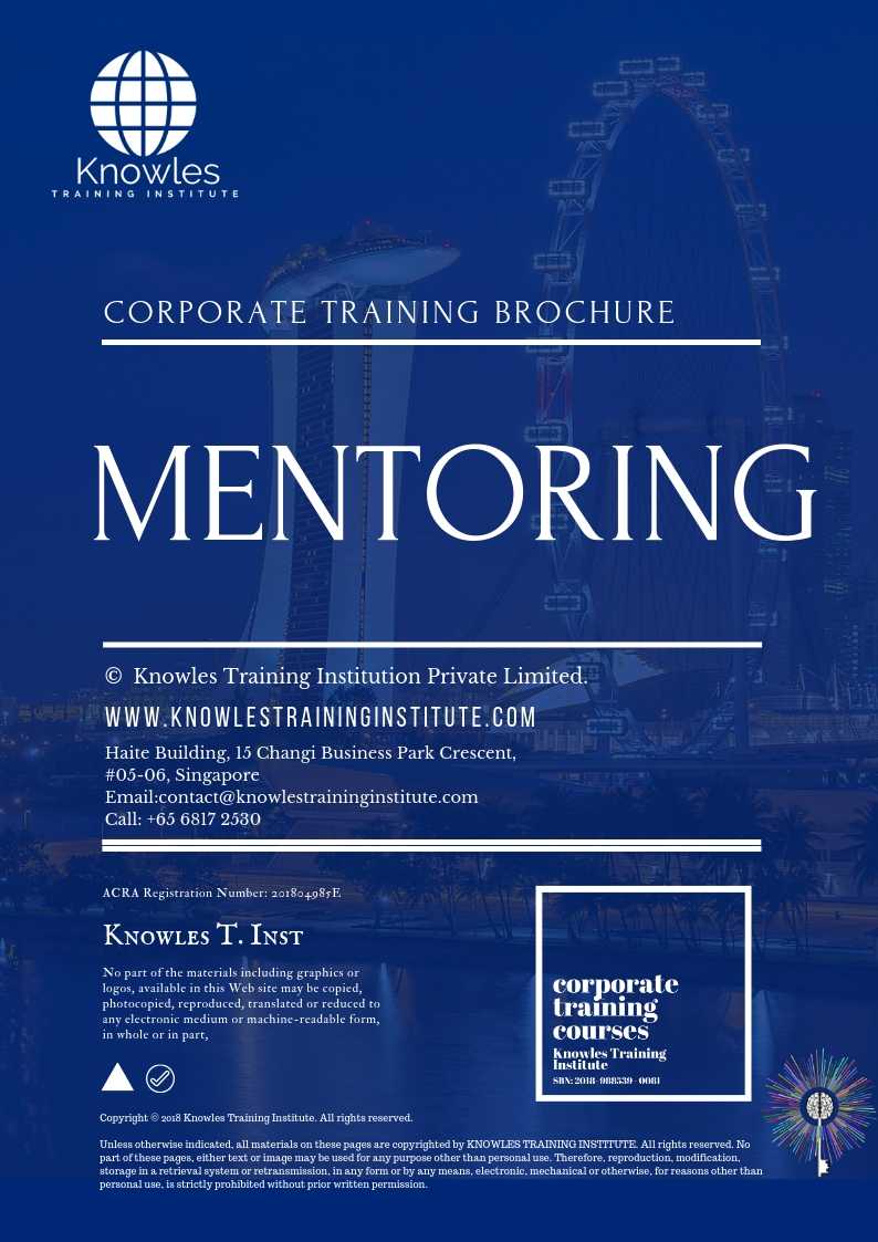 Mentoring Course in Norway Brochure