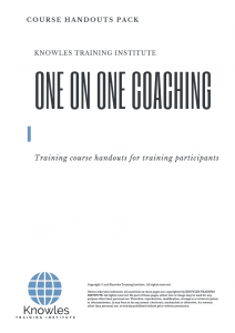 One On One Coaching Course in Norway Handouts