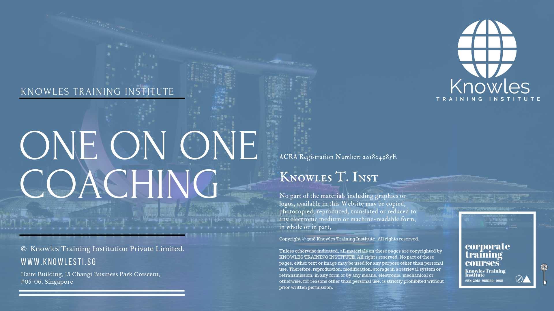One On One Coaching Course in Norway