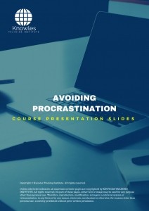 PPT Slides Used During Course For Avoiding Procrastination Course in Norway