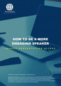 PPT Slides Used During Course For How To Be A More Engaging Speaker Course in Norway