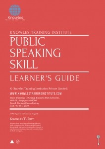 Public Speaking Course Norway Learner_s Guide