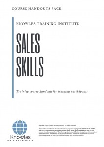 Sales Skills Course in Norway Handouts