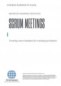 Scrum Meetings Training Course in Norway Handouts