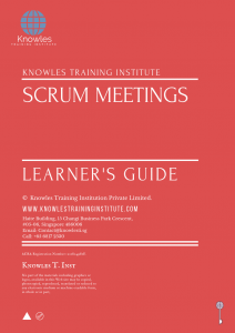 Scrum Meetings Training Course in Norway Learner_s Guide