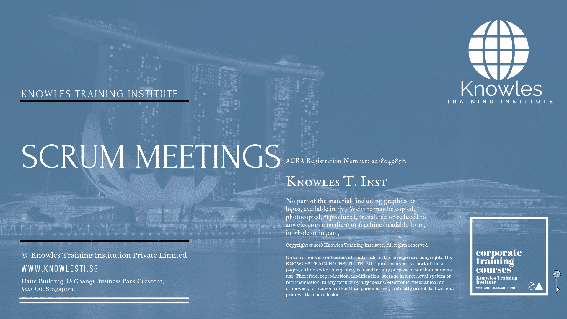 Scrum Meetings Training Course in Norway