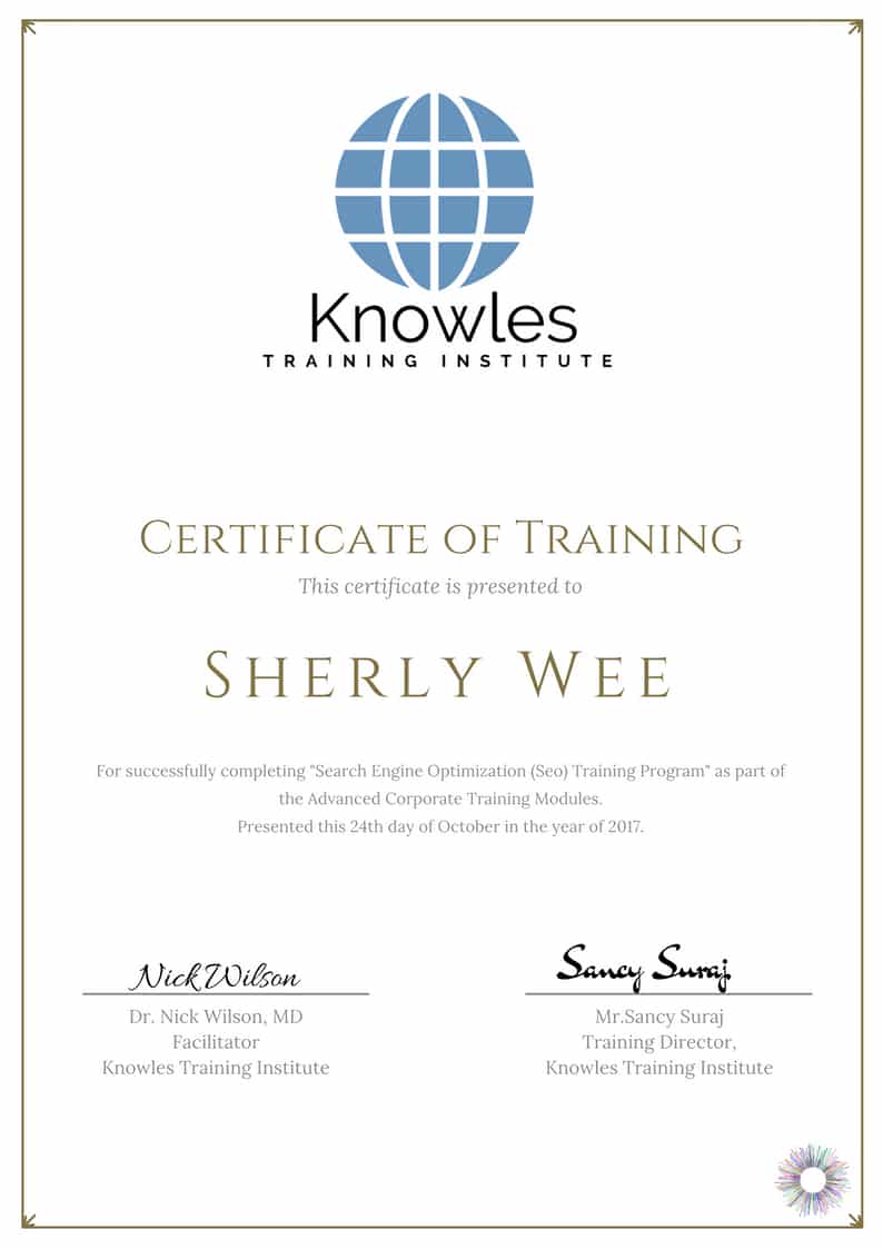 Search Engine Optimization (Seo) Training Course in Norway Certification