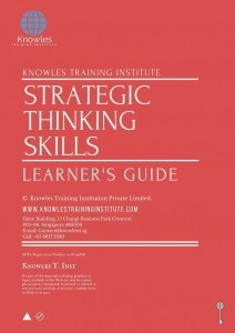 Strategic Thinking Skills Training Course in Norway Learner_s Guide