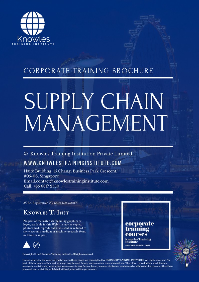 Supply Chain Management Training Course in Norway Brochure
