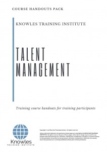 Talent Management Training Course in Norway Handouts