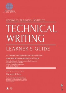 Technical Writing Training Course in Norway Learner_s Guide