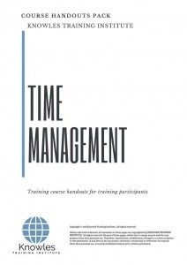 Time Management Training Course in Norway Handouts