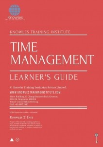 Time Management Training Course in Norway Learner_s Guide