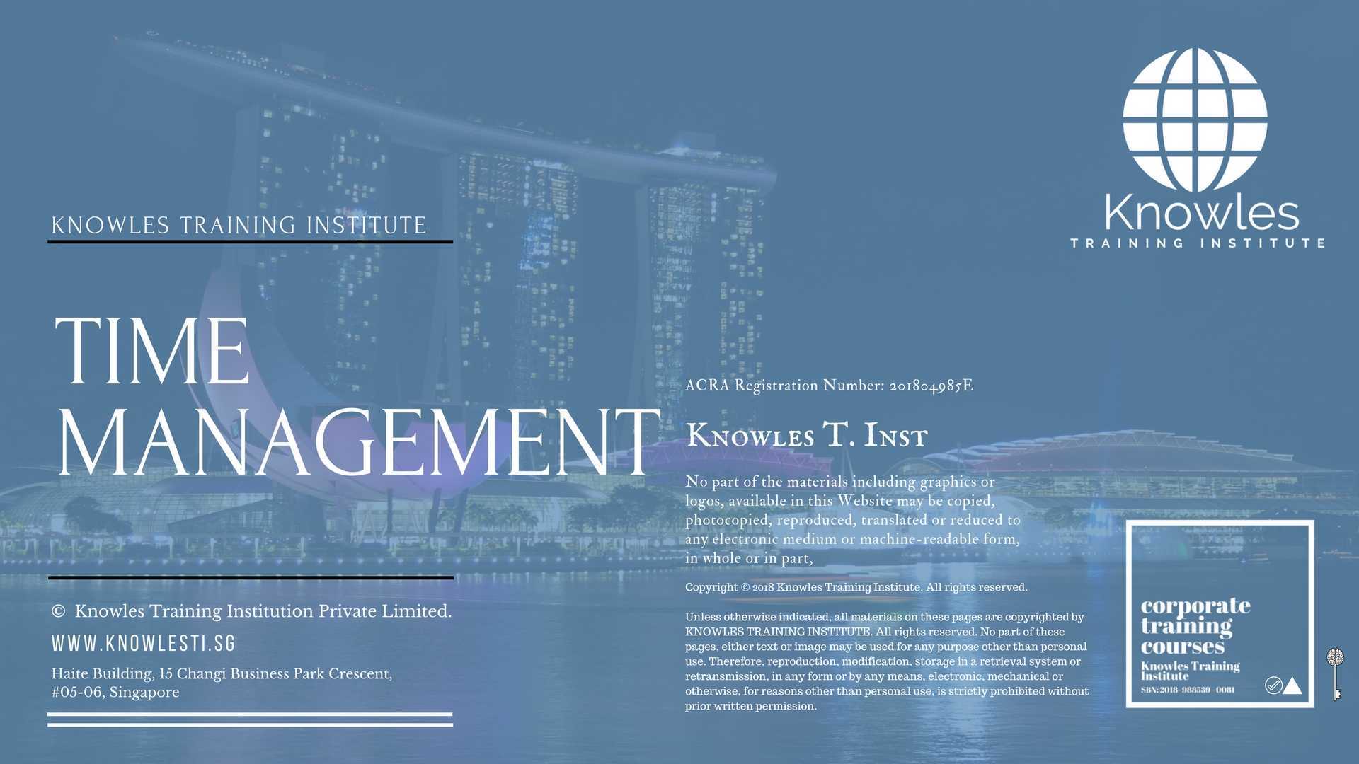 Time Management Training Course in Norway